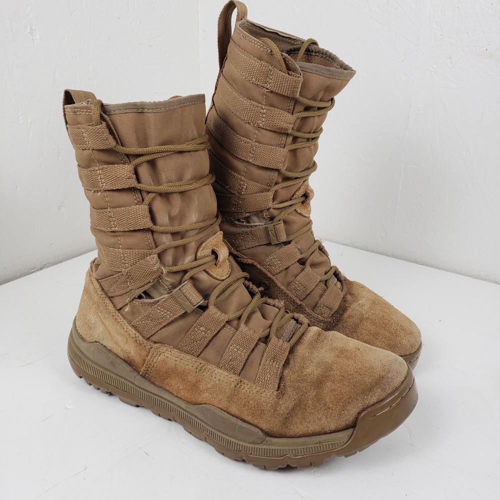 Nike SFB Gen 2 LT 8" Coyote Brown Leather Military Field Boot Men 7.5 922471-900